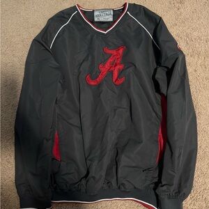 Campus Heritage Black and Red Varsity Jacket
